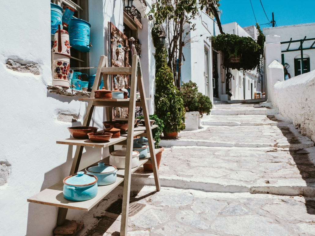 Photo de la Chora d'amorgos