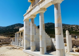 Le sanctuaire d'Apollon, croisière dans les Cyclades